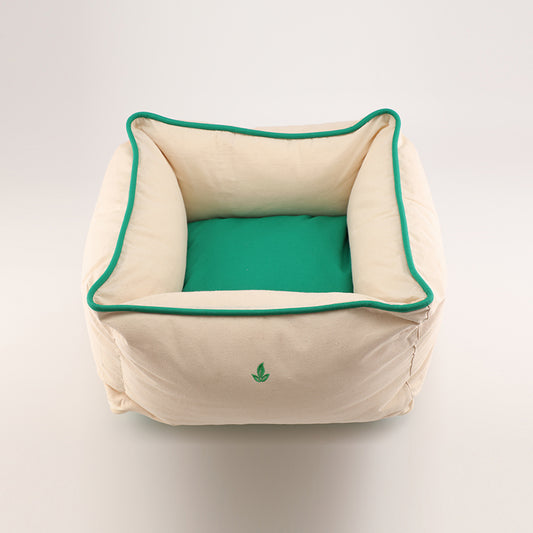 Box Bed with Removable Cover