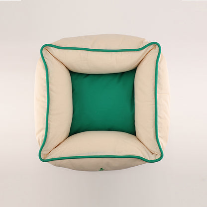 Box Bed with Removable Cover